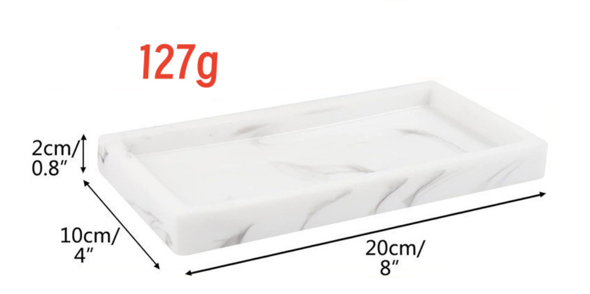 Bathroom or vanity tray
