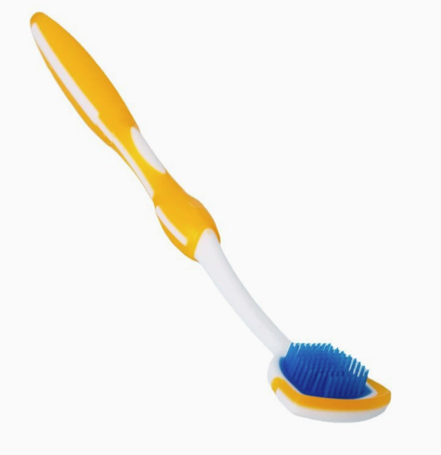 Tongue brush, tongue scraper, 4 pcs