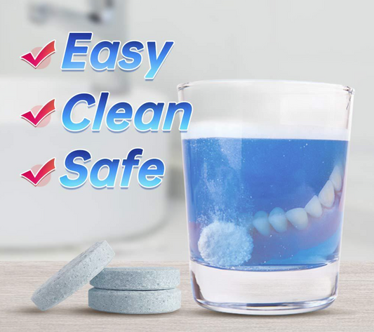 Denture cleanser tablets, 60 pcs