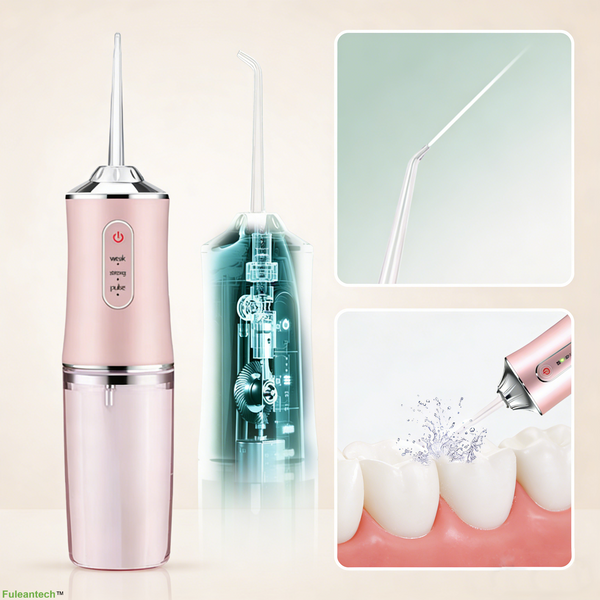 Portable water floss, pink