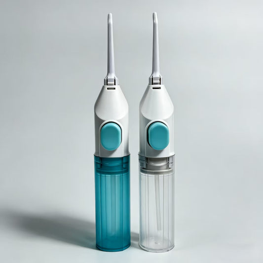 Portable pets manual water floss
