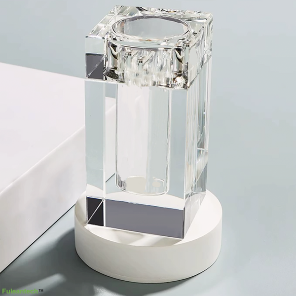 Toothpicks holder, crystal