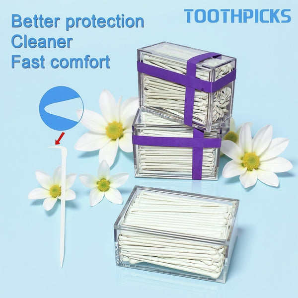 Toothpicks, deep into every gap