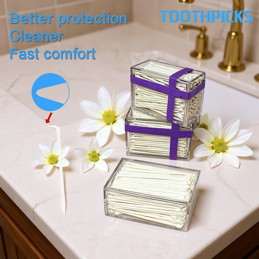 Toothpicks, deep into every gap