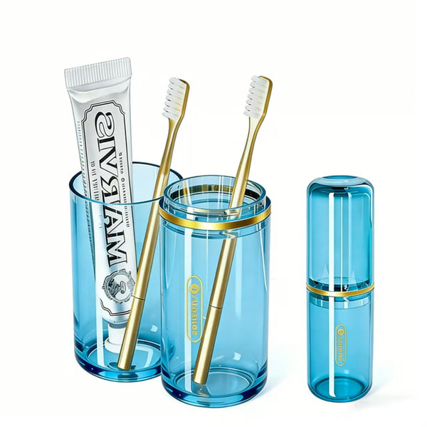 Travel toothbrush case